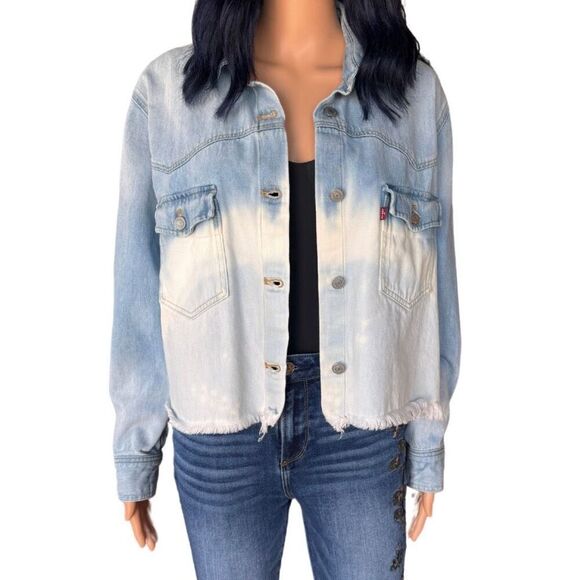 Levi’s Denim Trucker Jacket - Picture 1 of 5